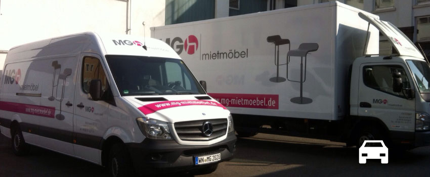 Autobeklebung LKW und Sprinter mit Bildmotiv